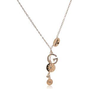 Chic Gold Pave Y-Necklace with Exquisite Charms - Perfect Everyday Accessory